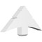 Ekena Millwork Alberta Architectural Grade PVC Gable Bracket, 36"W x 16 1/2"H x 4"D x 6"F, 11/12 Pitch GBP036X17X0406ALB00 - alternate 1